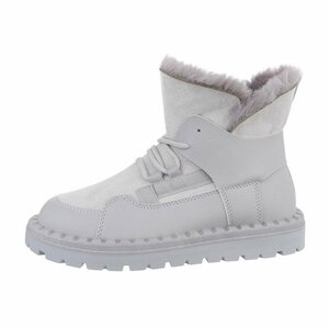 Grijze korte winterboot Loeka