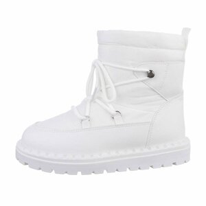 Bottes dhiver blanches Maylis