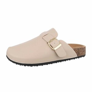 Beige mule Fieke