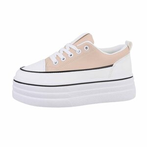 Beige hoge sneaker Antolina