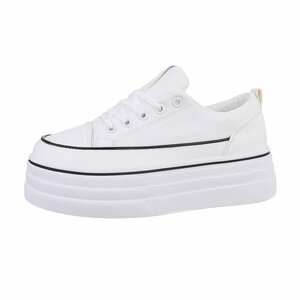 Witte hoge sneaker Antolina