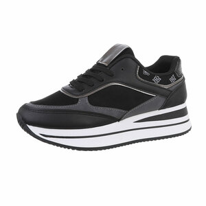 Zwarte hoge sneaker Binky