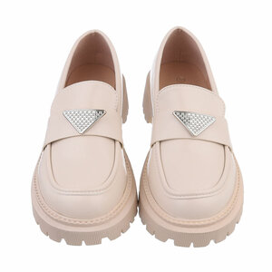 Beige mocassin Albana