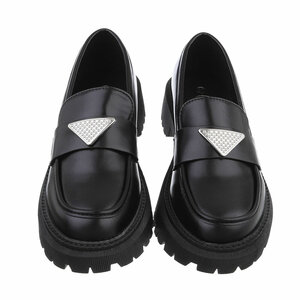 Mocassins noirs Albana