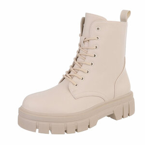 Beige boot Salima.