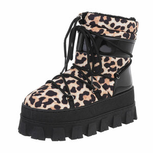 Leopardlook winterboot Hiba  TEMPORARY SOLD OUT