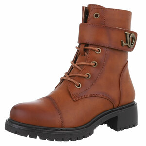 Camel halfhoge boot Angelika