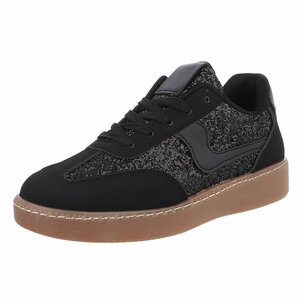 Zwarte lage sneaker Tini