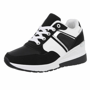 Zwarte hoge sneaker Barbura