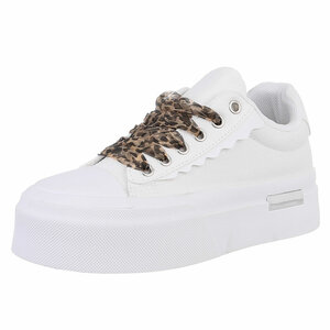 Witte lage sneaker Joyce