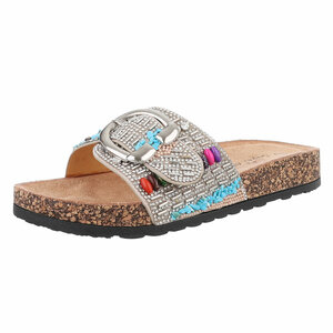 Beige mule Bjodie
