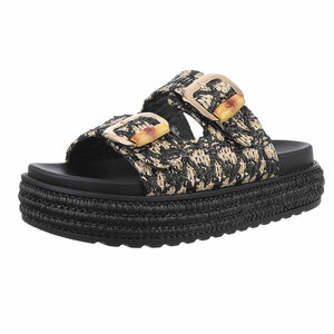 Zwarte mule Bobine