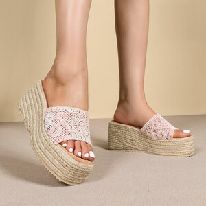 Rose hoge mule Brikke