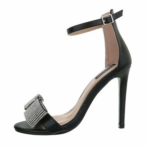 Classy zwarte sandaal Stephy