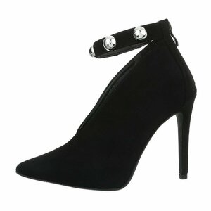 Zwarte high heel pump Lyra