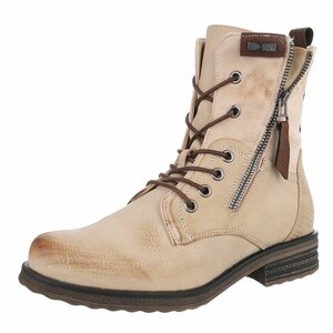 Beige boot Christien