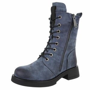 Blauwe boot Cobie