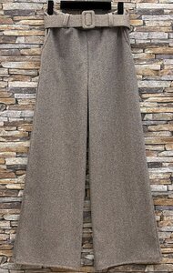 Taupe palazzo broek