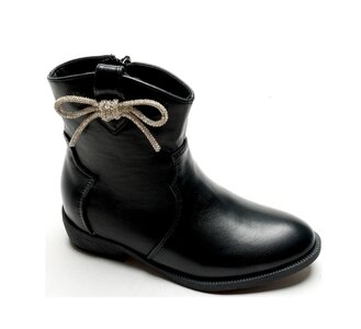 Zwart meisjes cowboy enkellaarsje Nelly