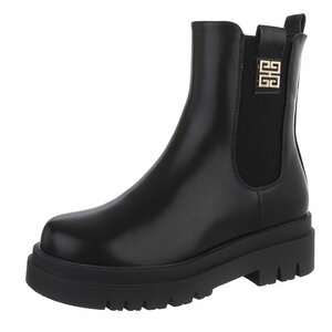 Zwarte Chelsea boot Emilie