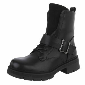 Zwarte boot Alviena