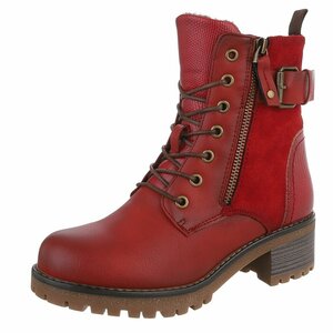 Rode boot Charifa