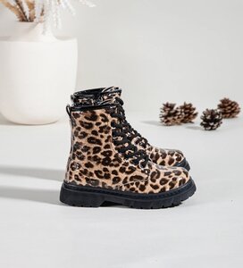 Meisjes boot Cynthia in leopard look
