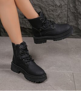 Zwarte boot Charlina
