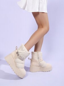 Beige winterboot Chifa