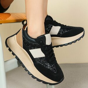 Baskets noires Cesira