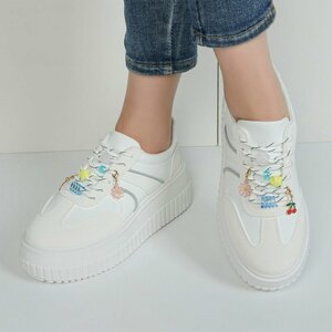 Baskets blanches Cheska