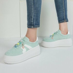 Baskets vertes Cheska