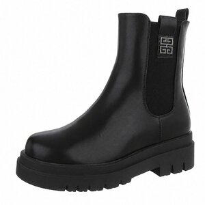 Zwarte Chelsea boot Emilie