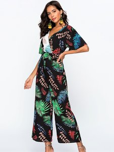 Floral jumpsuit